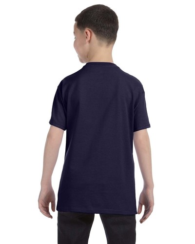Hanes 54500 Youth Comfort Top T Shirt Preshrunk Tagless Authentic-T Tee T-Shirt - Picture 110 of 156