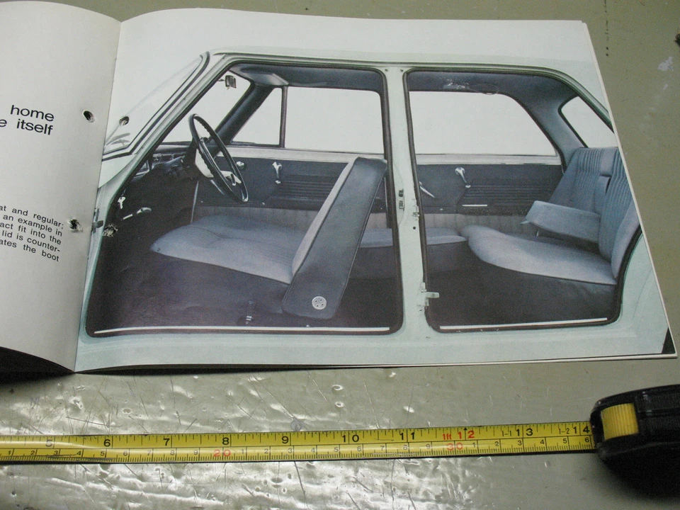 ALFA ROMEO GIULIA TI FOLLETO VINTAGE ORIGINAL 1964 ITALIA Foto 4 de 4