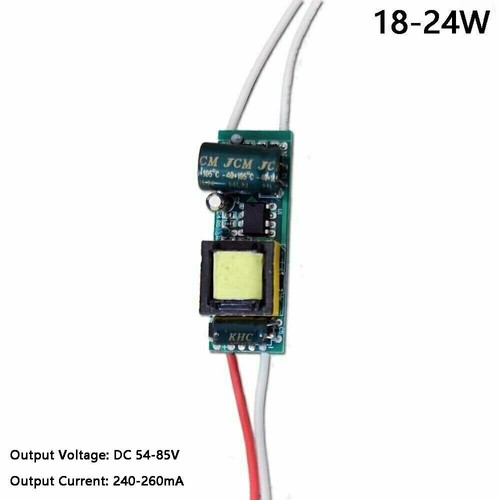 LED Driver 3v 5v 12 volt DC 300ma amp adapter power supply IC transformer 1-36W - Picture 7 of 14