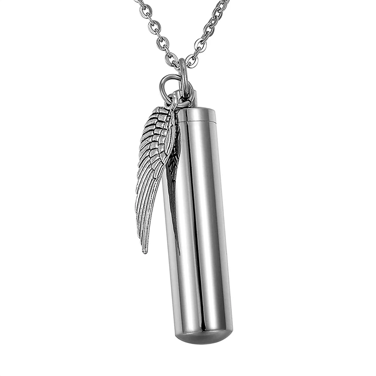 Feather urn necklace deals