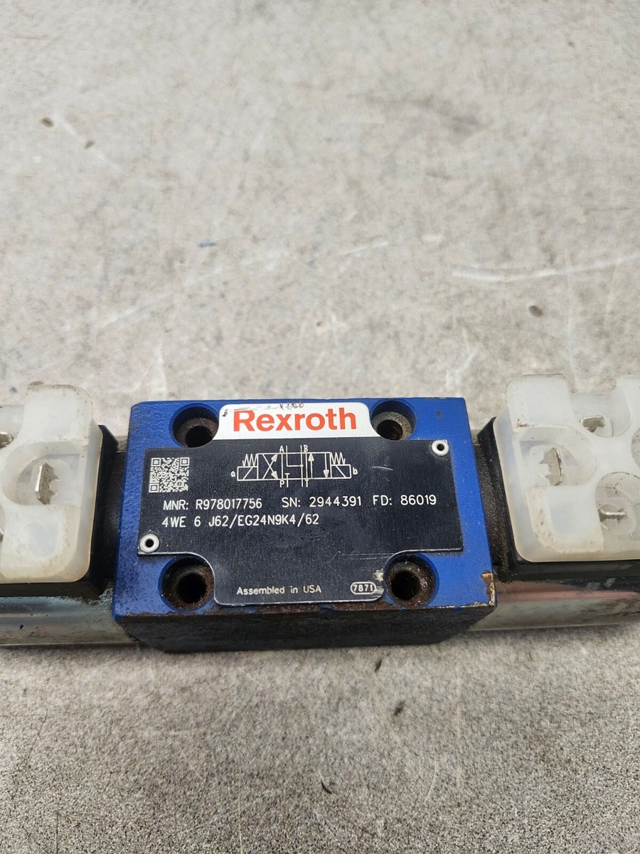 Électrovanne Directionnelle Série 4WE6 - Modèles 4WE6J62-EG24N9K4, 4WE6D62-EG24N9K4, 4WE6E6X-EG24N9K4 - 9