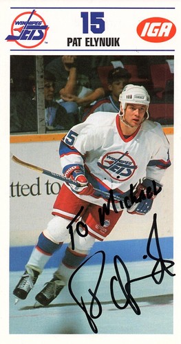 Winnipeg Jets Hockey Team Issued Postcards 1979-80 1985-86 1988-89 seasons NHL - Picture 9 of 9