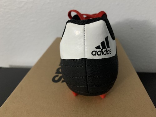 Adidas Golero VI FG Junior Soccer Shoes Kids Size 12 G26367 Black - Picture 4 of 9