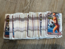 Lot (100) HANK BACHMEIER Boise State 2022 Bowman University Football rookie card