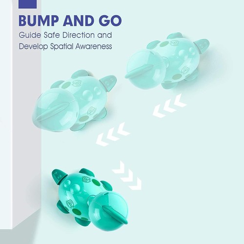 Baby Toys 6 to 12 Months Touch & Go Musical Light Infant Toys Baby Crawling Baby - Imagen 5 de 6