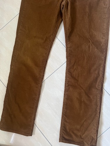 Levi's 514 Jeans Men's 38 X 34 Brown Corduroy 5-Pockets Straight Leg | New - Picture 5 of 12