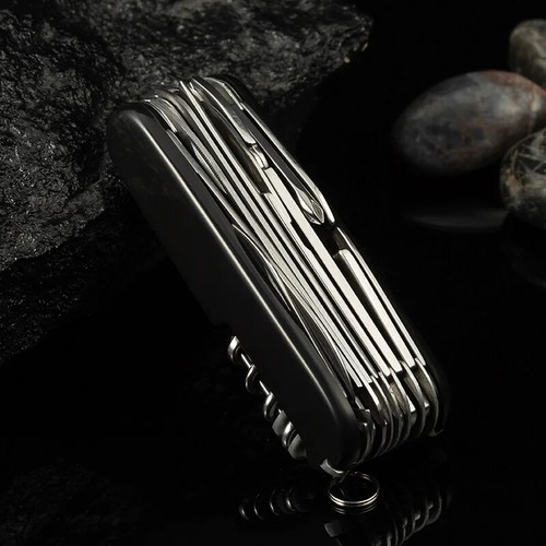 30 Grundfunktionen Klappmesser Tragbar Taschenmesser Multifunktional Armee - Bild 5 von 26