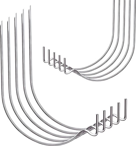 Picture Hangers,Drywall Hooks for Hanging Pictures,Wall Hooks, Silver