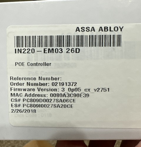 NEU Sargent LC IN 220 10G77 IP-B L L 26D LR 1.750 1 POE Zylinderschloss - Bild 3 von 7