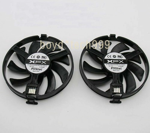 Fan For XFX Amd Radon R7 370 RX 470 RX480 RX570 RX580 FDC10H12S9-C Graphics fan