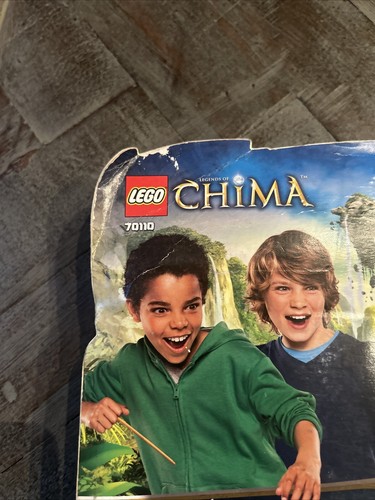 LEGO LEGENDS OF CHIMA: Tower Target (70110) Box Has Wear Sealed - Picture 7 of 8