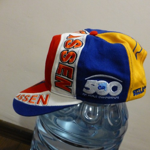 Racing Vintage Moto Dutch TT Assen Cap Hat, Moto 500 GP Championship Racing Hat - Picture 9 of 16