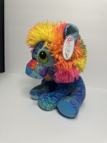 Fiesta Lion Plush Rainbow Scribbleez 12 Inch - Picture 5 of 5