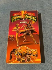Mighty Morphin Power Rangers HIGH FIVE VHS Tape 