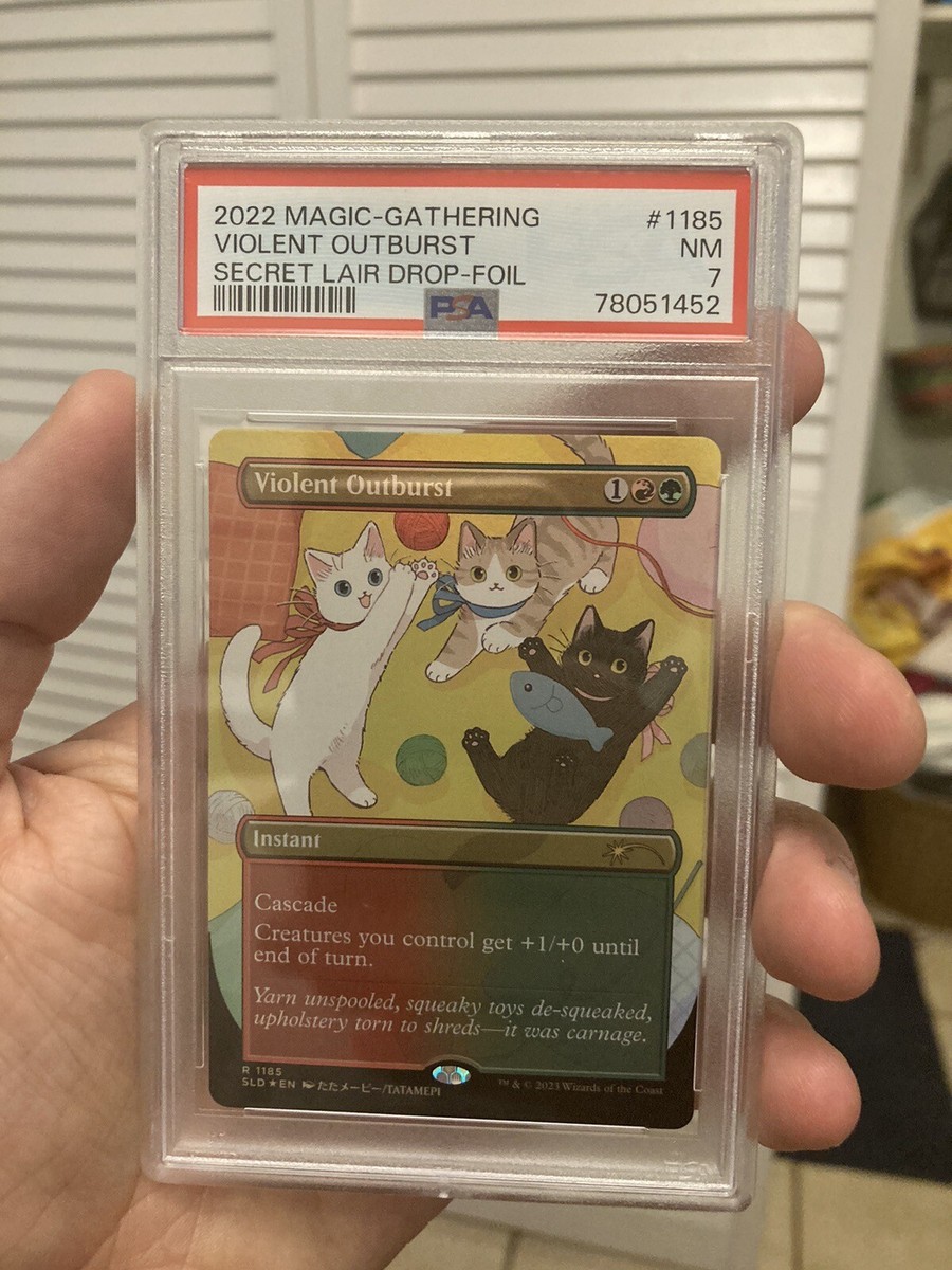 マジック：ザ・ギャザリング PSA10 MTG Secret Lair Violent Outburst Violent Outburst Secret Lair Drop Foil for sale online | eBay