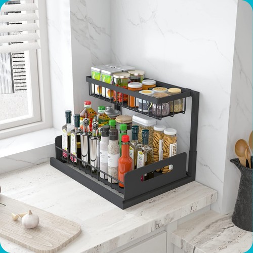 Spülschrank Organizer Unter Waschbecken Regal Küchen Ordnungssystem Küche Bad DE - Bild 15 von 18