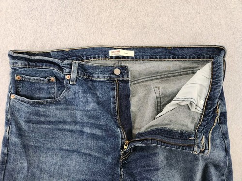 Jeans da lavoro Levi Strauss Signature uomo relaxed fit cotone denim 42x32 blu medio - Foto 8 di 17