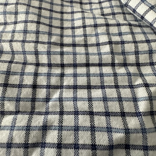 Chaps Stretch Oxford Shirt Mens Large Blue White Plaid Pocket LS Button Down - Picture 3 of 18