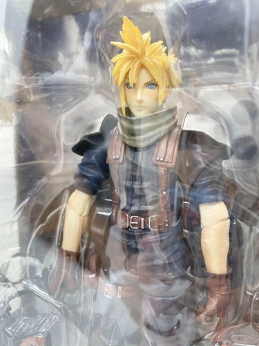 PLAY ARTS Cloud Strife FINAL FANTASYVII CRISIS CORE Action Figure Japan Import - Picture 2 of 5