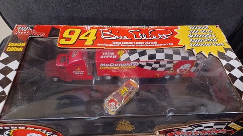 1998 Racing Champions Bill Elliot #94 McDonalds Transporter Gold Chrom Auto 1:64 - Bild 2 von 4