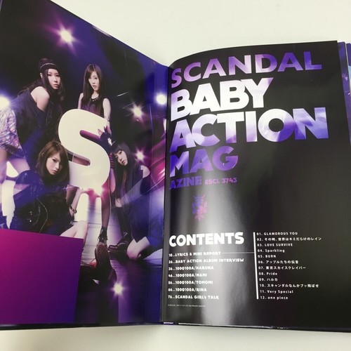 SCANDAL BABY ACTION First Ltd CD+PHOTO BOOK - Picture 3 of 10