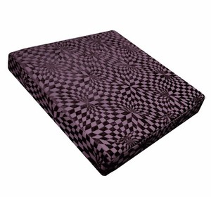 wg03t Purple Geometric Check 3D Box Shape Sofa Seat Pad Cushion Cover*Cust Size wg03t Purple Geometric Check 3D Box Shape Sofa Seat Pad Cushion Cover*Cust Size