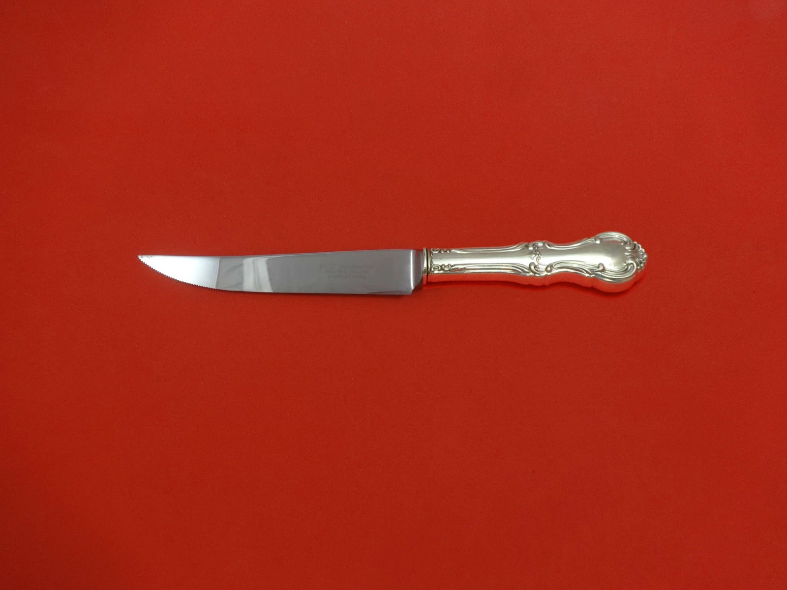 Joan of Arc by International Sterling Silver Steak Knife 8 1/2" Custom Serrated
Opens in a new windo