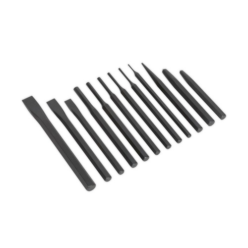 Sealey Punch & Chisel Set 12pc - Picture 3 of 8