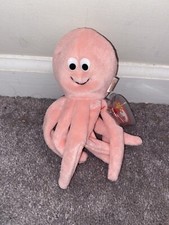 Inky The Octopus Style 4028 1993 Ty Beanie Babies Baby Rare Mint W/ Errors