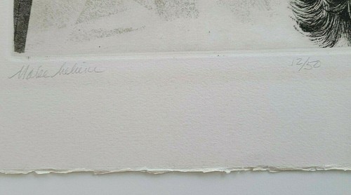 Donald Sexauer Original Art Edición Limitada. Grabado "Make Believe" 1983 12/50 firmado - Imagen 8 de 10