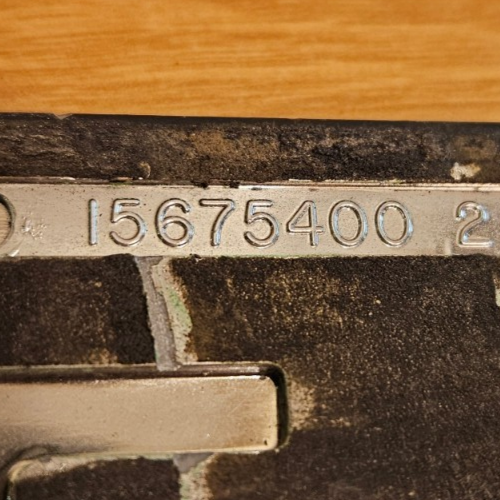 1992-1998 "GMC Truck" Sierra/Jimmy Plastic Tailgate Emblem - P/N - 15675400 - - Picture 8 of 8