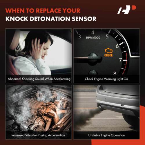 Sensor de golpe/detonación para Chevy Equinox Malibu Buick Enclave GMC Cadillac Saab - Imagen 6 de 9