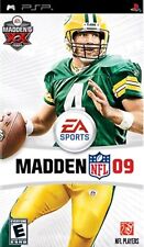Madden NFL 09 Sony PSP Football Disc Only Brett Favre Tested & Working Game Only