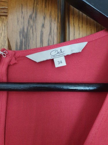 Mono corto de mujer Clockhouse by C&A rojo primavera/verano moda moda talla 34 - Imagen 5 de 9