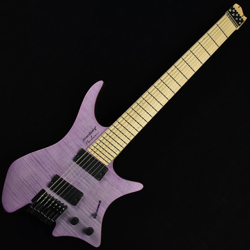 Guitarra Eléctrica Strandberg Boden Standard NX 7 Púrpura 7 Cuerdas con Estuche Foto 2 de 4