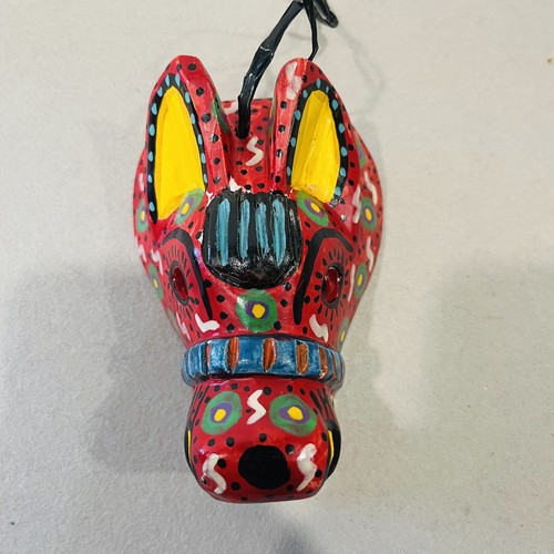 Handgeschnitzte und handbemalte Alebrije Volkskunst Ornament