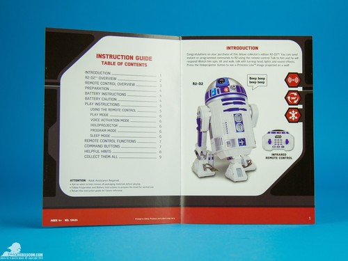 Star Wars R2-D2 ca. 45cm Sammlerstück OVP ungeöffnet inc. Ferngesteuert - Bild 8 von 10