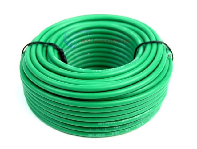 2 Rolls Audiopipe 50' Feet 12 Gauge AWG Primary Remote Wire Auto Power Cable 2 Rolls Audiopipe 50' Feet 12 Gauge AWG Primary Remote Wire Auto Power Cable