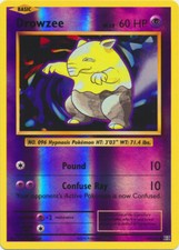 Drowzee - 49/108 - Common - Reverse Holo x1 - NM-Mint - XY Evolutions
