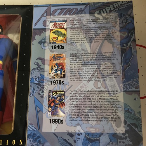 FAO Schwarz The History Of Superman Collection by Kenner 1996 NIB - Picture 3 of 5