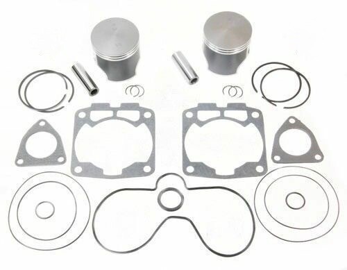 Polaris XC SP 700 Pistons Top End Gasket Kit 1999 2000 2001 Std Bore 81mm - Picture 10 of 12