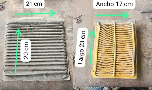 for these air filters for a Sany SY 135 excavator - Picture 2 of 2