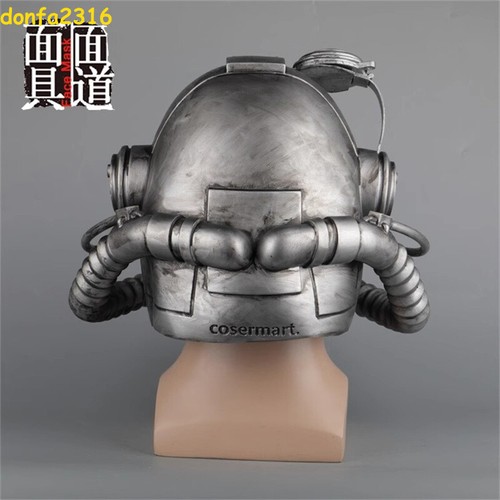 Power Armor Helmet Fallout Soldier PVC Wearable Cosplay Mask Props Gifts Replica - Picture 4 of 16