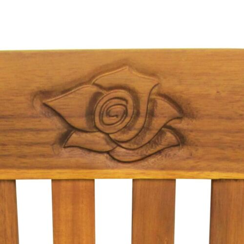 Garden Bench Wooden Indoor Outdoor Seating Acacia Patio Porch Lawn Seat 157cm - Picture 4 of 5