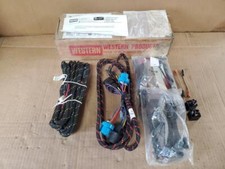 Western Uni-mountfisher Minute Control Harness Kit 02-06 Dodge 64053 Hb5 12 Pin