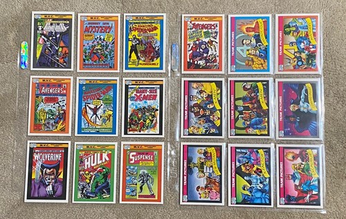1990 MARVEL UNIVERSE Series 1 Impel Complete Set 1-162 + RARE Hologram SET - Picture 11 of 18