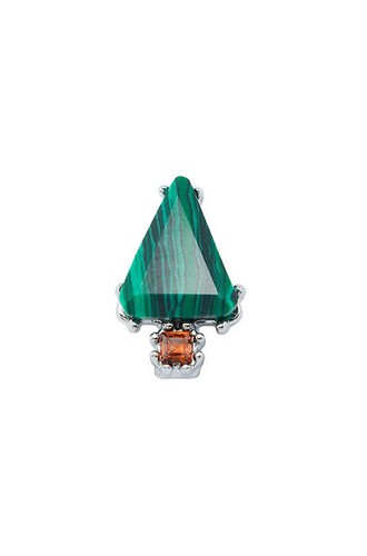 LAST ONE:) Keep Collective silver malachite TREE charm, HOLIDAY/rare! - Picture 1 of 4