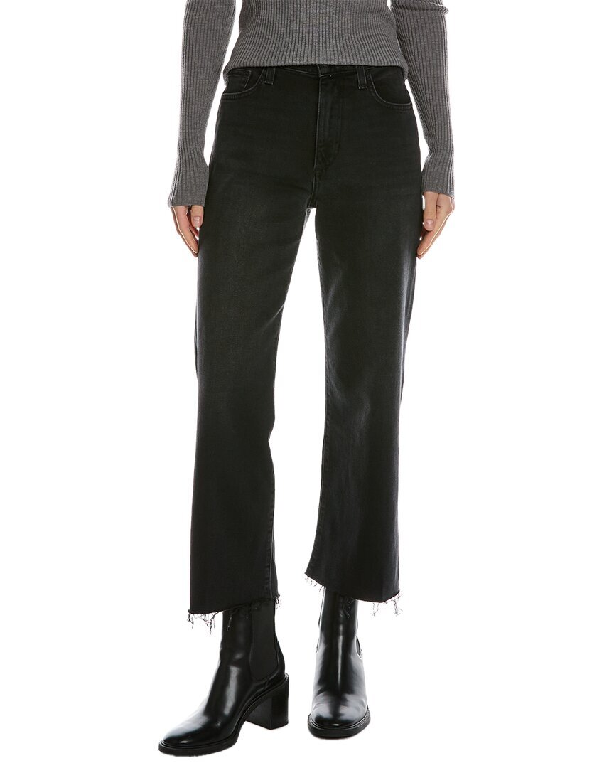 Женские джинсы с высокой посадкой и широкими щиколотками Joes Jeans Bellflower, черные 26