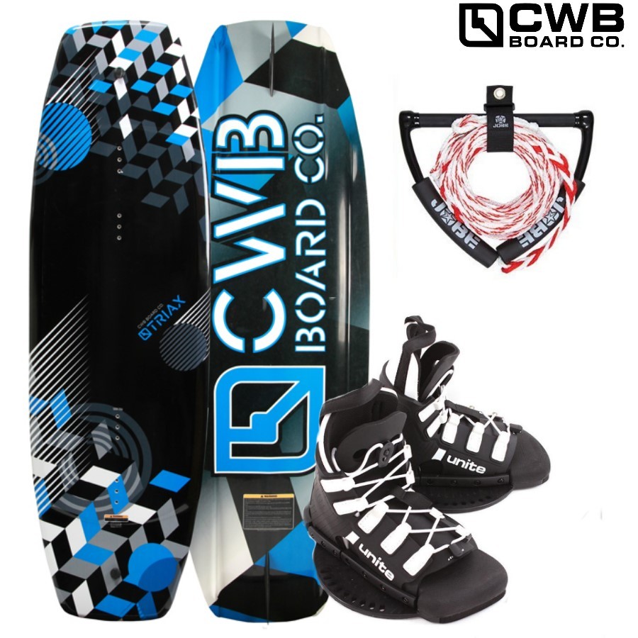 Cwb Triax 140 wakeboard Package Unite fijación wakeboard PESA CON CUERDA Cwb Triax 140 wakeboard Package Unite fijación wakeboard PESA CON CUERDA