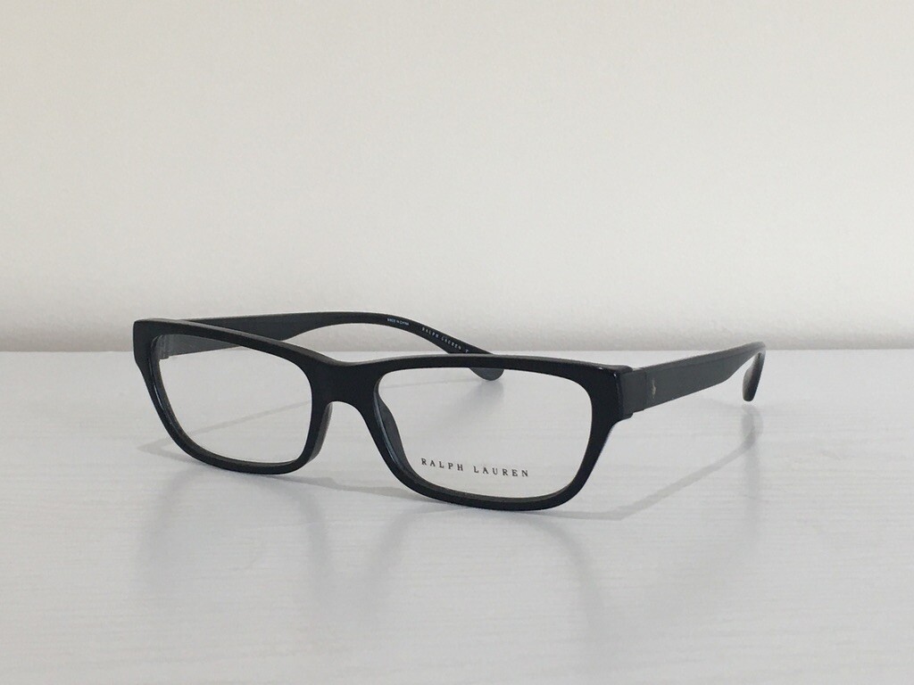 Ralph Lauren RL 6092 5359 Rectangle Black Eyeglasses Optical Frame 52-15-140